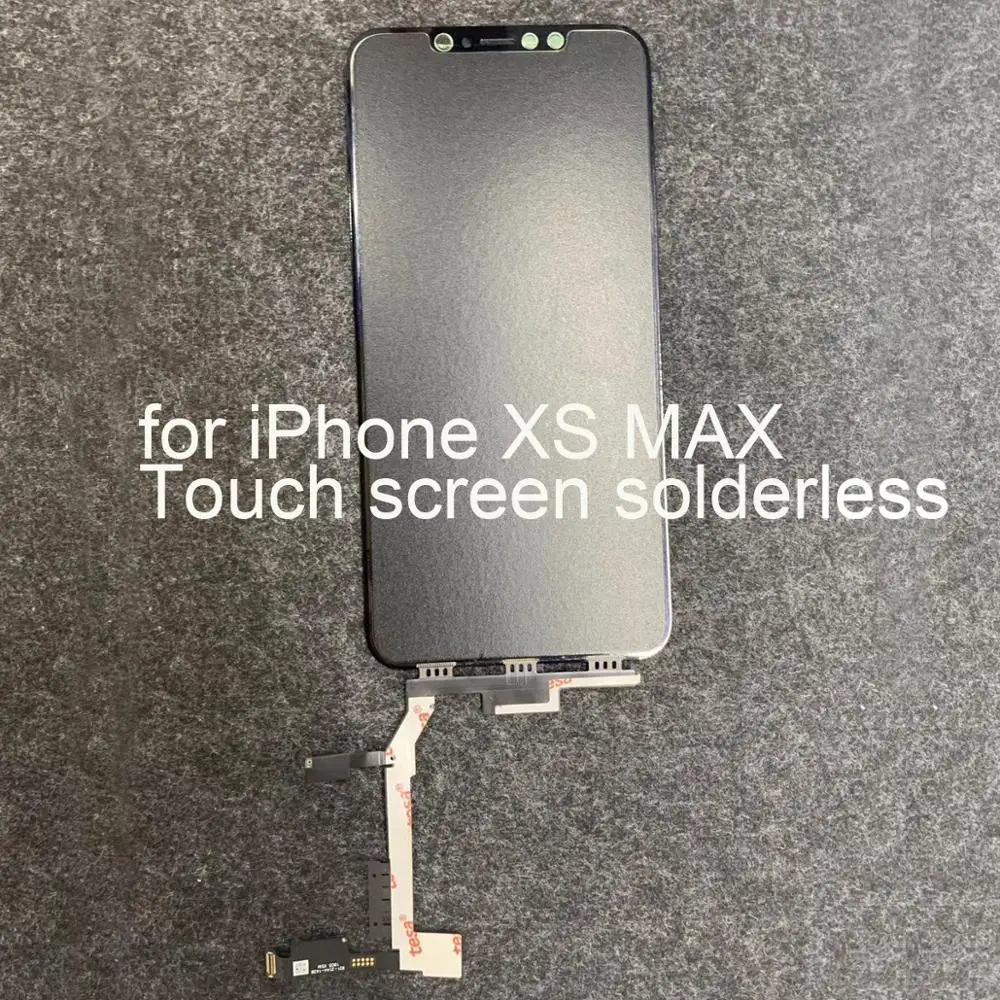 Leadream 20 шт. Протестировано для iPhone XS MAX переднее внешнее стекло Сенсорная панель дигитайзер solderless замена DHL