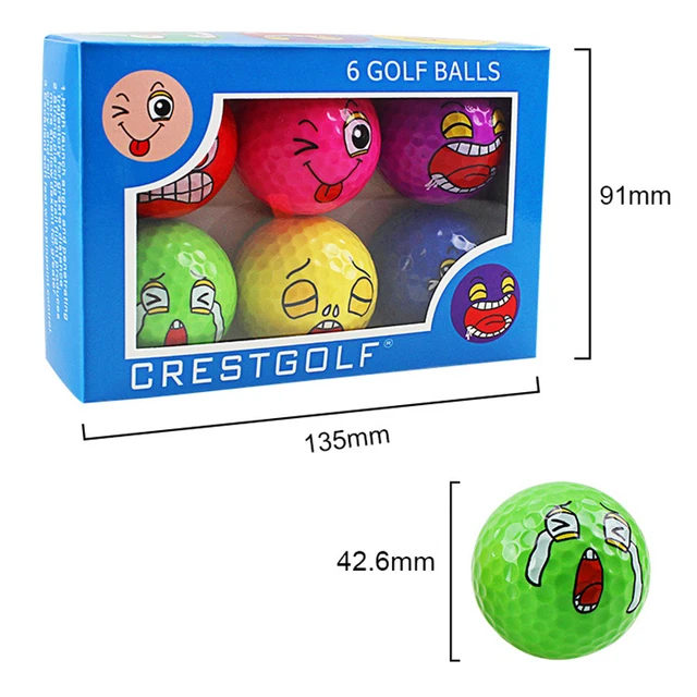 Crestgolf golf training ball children s birthday gift anger cold cry laugh spit happy the newest
