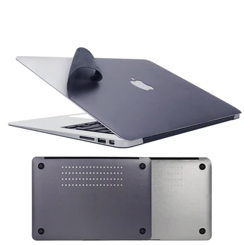 

Protective PU Decal Sticker For MacBook Pro 16 13" 2019 A2141 A2159 Air 13 A2179 A1932 A2251 A2289 2020 Top+Bottom Warp Skin