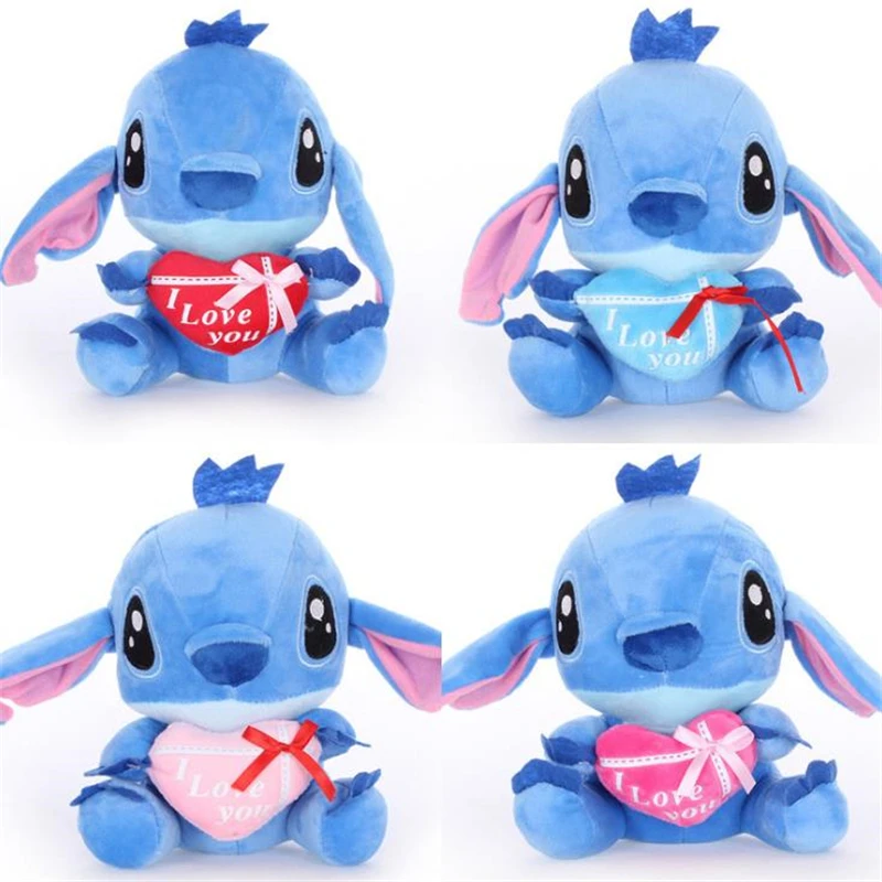 Disney high quanlity Super Cute Stitch Plush Toys Doll Lovely Stitch Stuffed Animals Christmas birthday gifts for kids