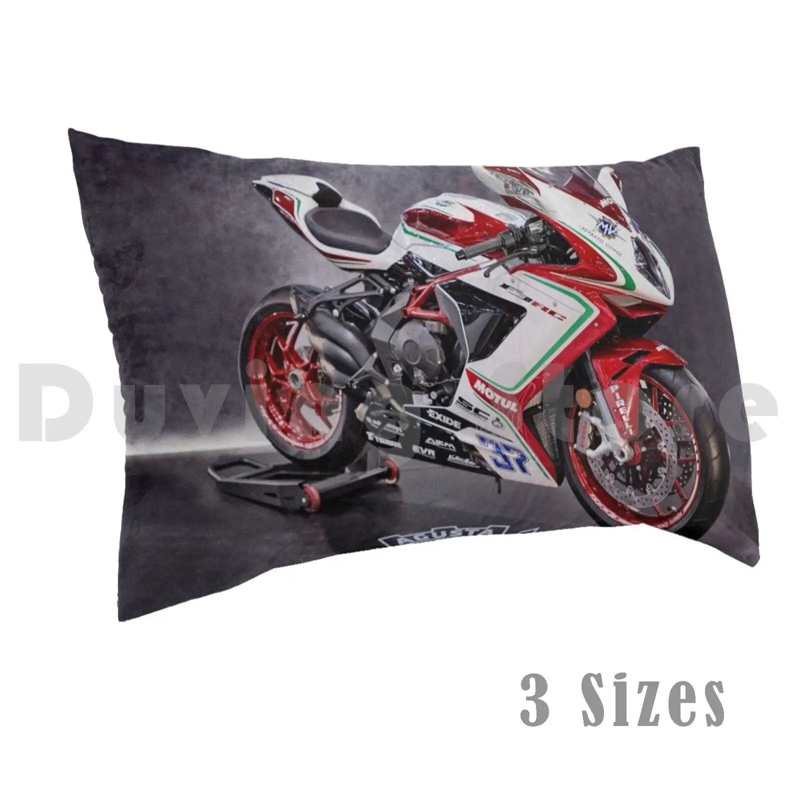 

Чехол для подушки Mv Agusta F3 800 Rc 50x75 Mv Agusta F3 800 Rc Agusta Motors, скоростной мотоцикл