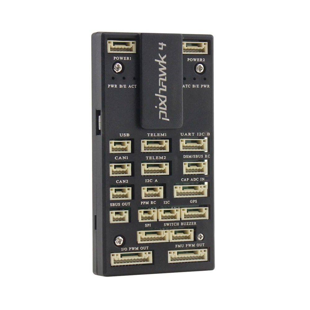 Цена Pixhawk 4 PX4 управление полетом M8N font b gps b font модуль и PM плата управления питанием PPM I2C RGB 433 915 МГц 500 1000 мВт телеметрический комбо комплект