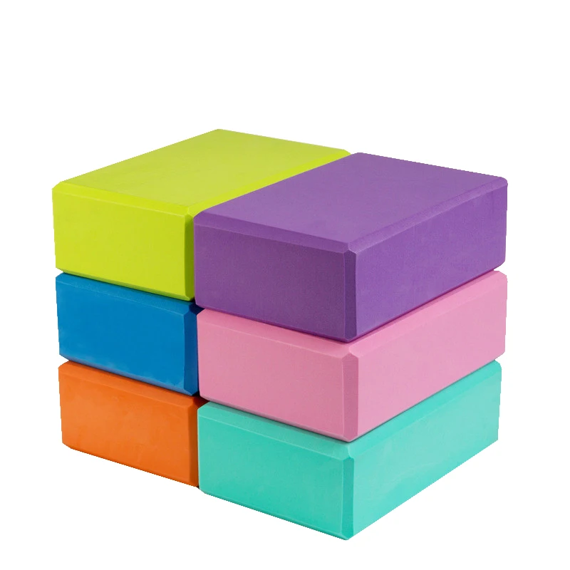 8 Colors EVA Yoga Block Brick 120g Sports Exercise Gym Foam Workout Stretching Aid Body Shaping Health Training Fitness Sets T 8 Colors EVA Yoga Block Brick 120g Sports Exercise Gym Foam Workout Stretching Aid Body Shaping Health Training Fitness Sets T