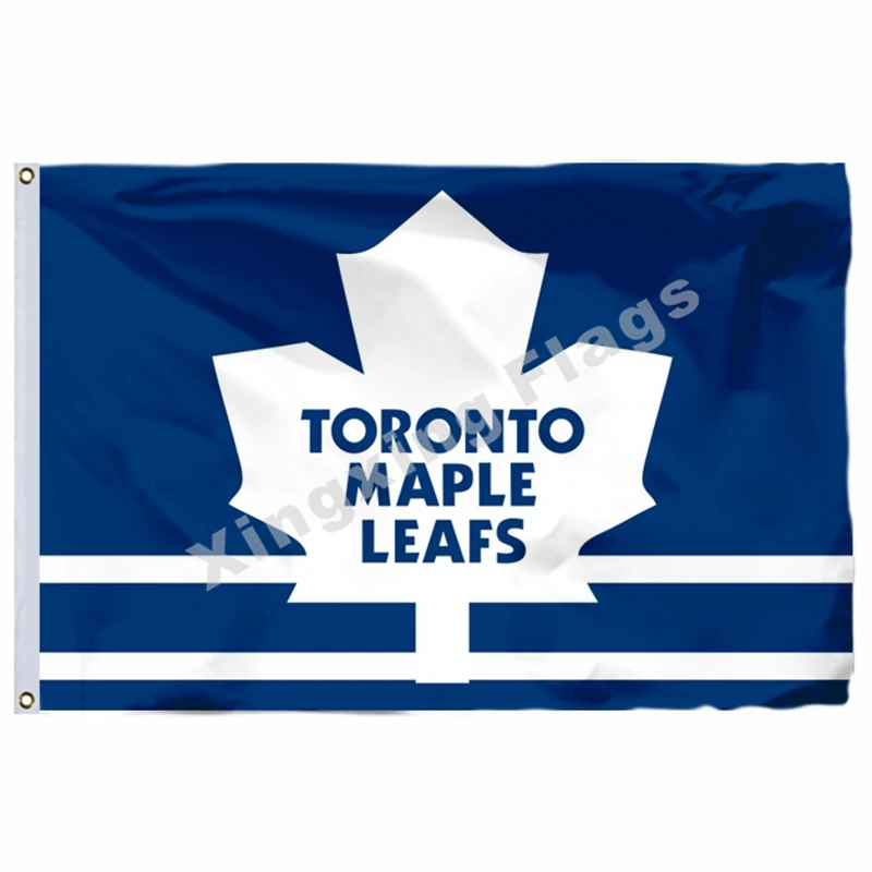 Toronto Maple Leafs флаг полиэстер баннер Toronto Maple Leafs Летающий Размер логотип - Цвет: D1