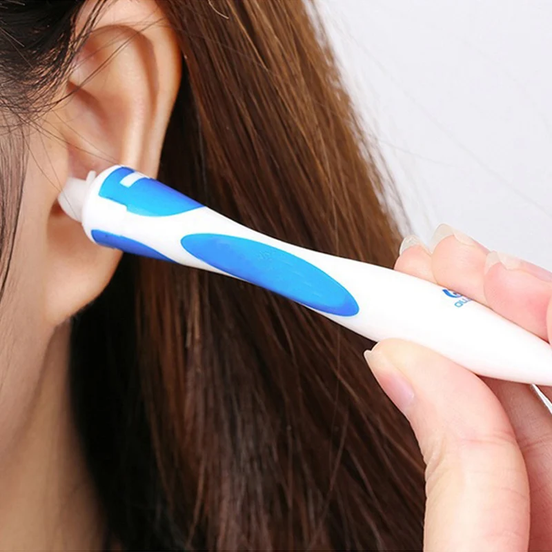 Ear Cleaner Ear Wax Removal Tool Soft Spiral Earwax Cleaning Swab Kit Health Ear plugs Ear Care Tools