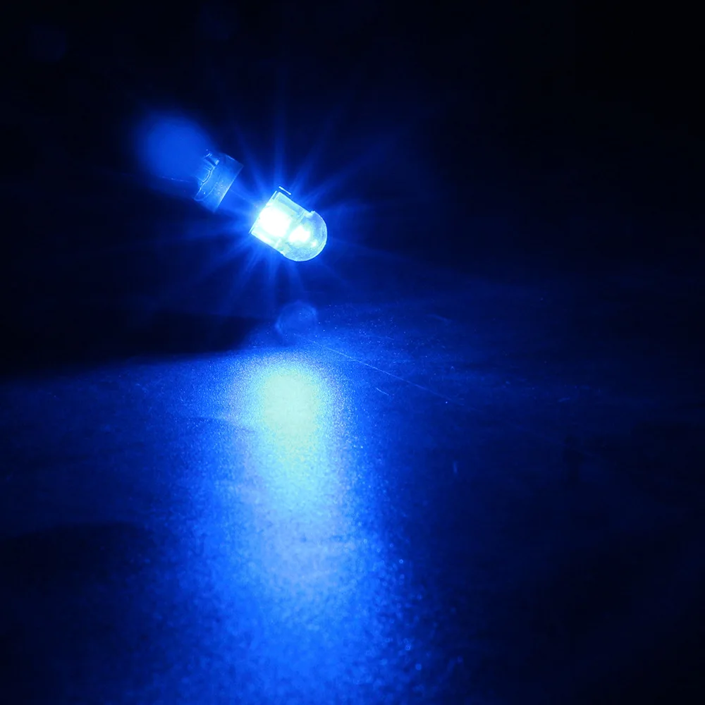 100 шт./лот T10 W5W 194 LED Автомобильная Лампа 3030 2SMD Парктроник Стайлинг автомобиля