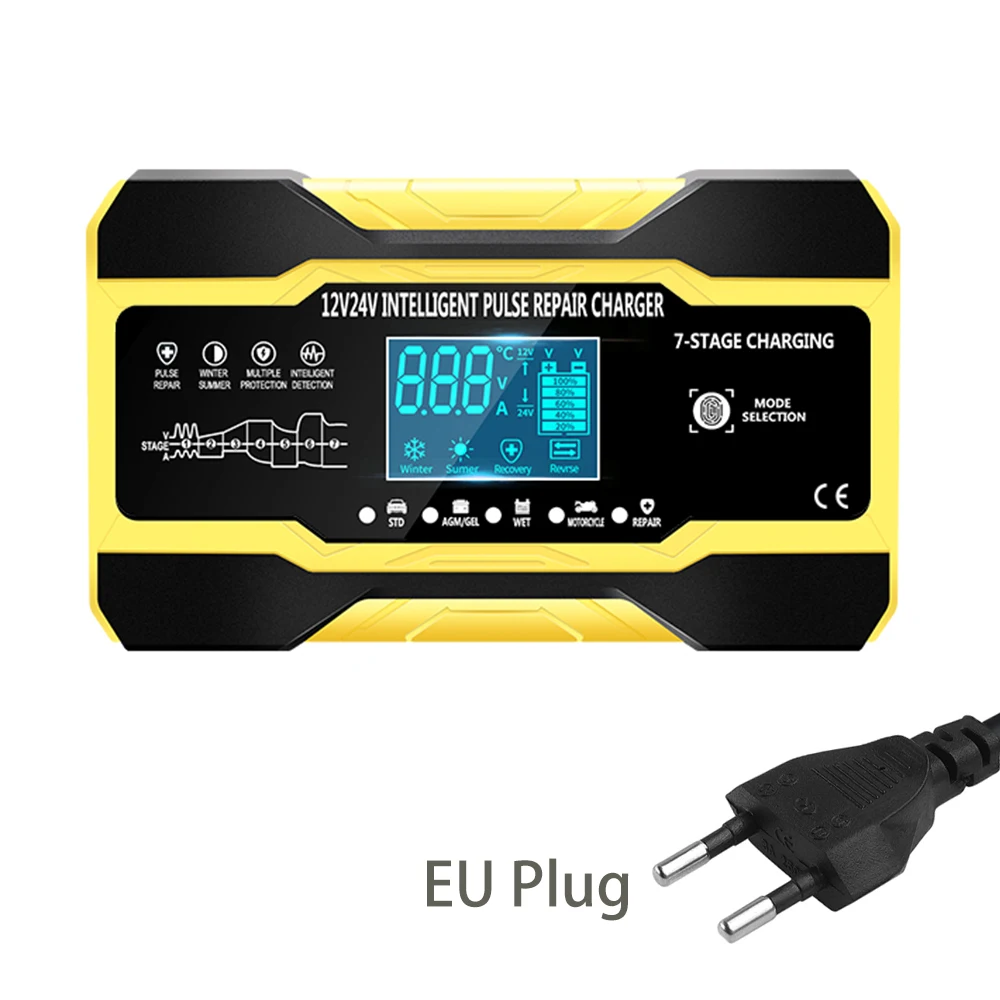 Yellow EU Plug
