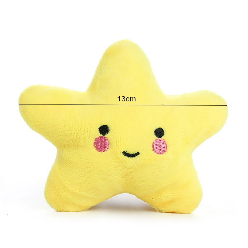 yellow Жевательные игрушки для питомцев, мягкие куклы, пищат от укуса, игрушки для собак, аксессуары, флис, долговечность, Вокализация, Zabawki Dla Psa - Цвет: yellow