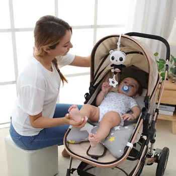

Kids Toys Hanging Spiral Rattle Stroller Cute Animals Crib Mobile Bed Baby Toys Newborn Educational Toy For Children