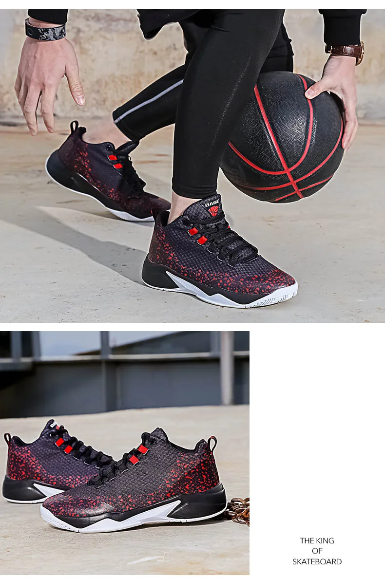 Красная обувь баскетбольные кроссовки мужские хип-хоп высокие Lebron 15 Basketbol Ayakkabi Soldier спортивная обувь Zapatos De Baloncesto Hombre