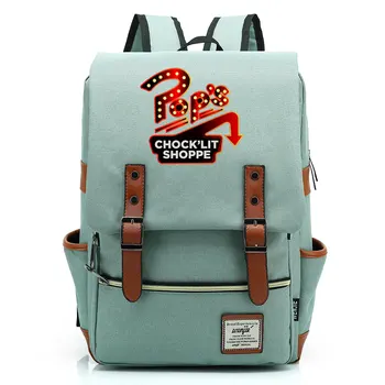 

2019 TV Series Riverdale South Side Serpents Buckle Children School bag Teenagers Student Schoolbags Women Bagpack Men Backpack