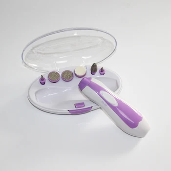 

7 in 1 Professional Women Girl Kid Child Baby Electric Nail Care Manicure Pedicure Beauty Health Gift Set Kit Tool Product