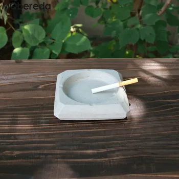 

Creative Concrete Square AshtrayCigar Ashtray Vintage Home Dining Room Small Living Room Hotel Ashtray Gift for Boyfriend