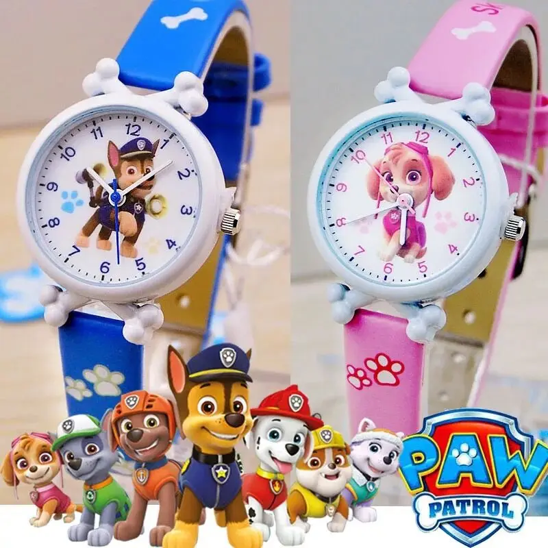 Paw patrol цифровые часы время для развития интеллекта обучения собаки Эвереста Аниме Фигурка «Щенячий патруль» игрушка для детей подарок без плюша