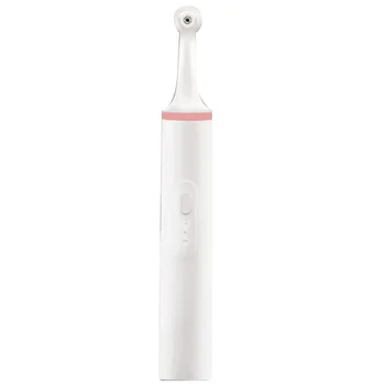 

Pet Electric Toothbrush Removes Tooth Stains Cat&Dog Oral Cleaning Tool Teeth Cleaning Kit with 4 Brush Heads, Pink