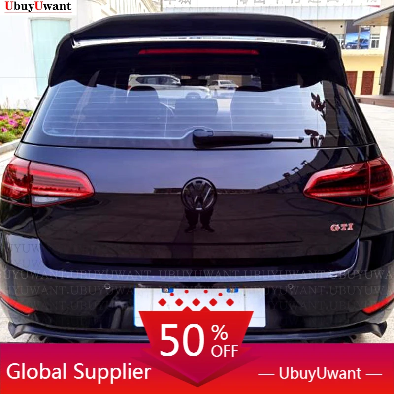 Задний спойлер из углеродного волокна для Volkswagen GOLF7 MK7 GTI/R-Line крыло багажника