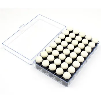 

40Pcs/set Finger Sponge Dauber Painting Ink Pad Stamping Brush Craft Case Art Tools With Box Office School Darwing Diy Craft