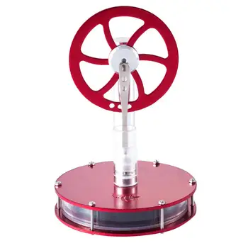 

Low Temperature Metal Stirling Engine Motor Model Kids Science Educational Toy Great for kids' science project teach demo props