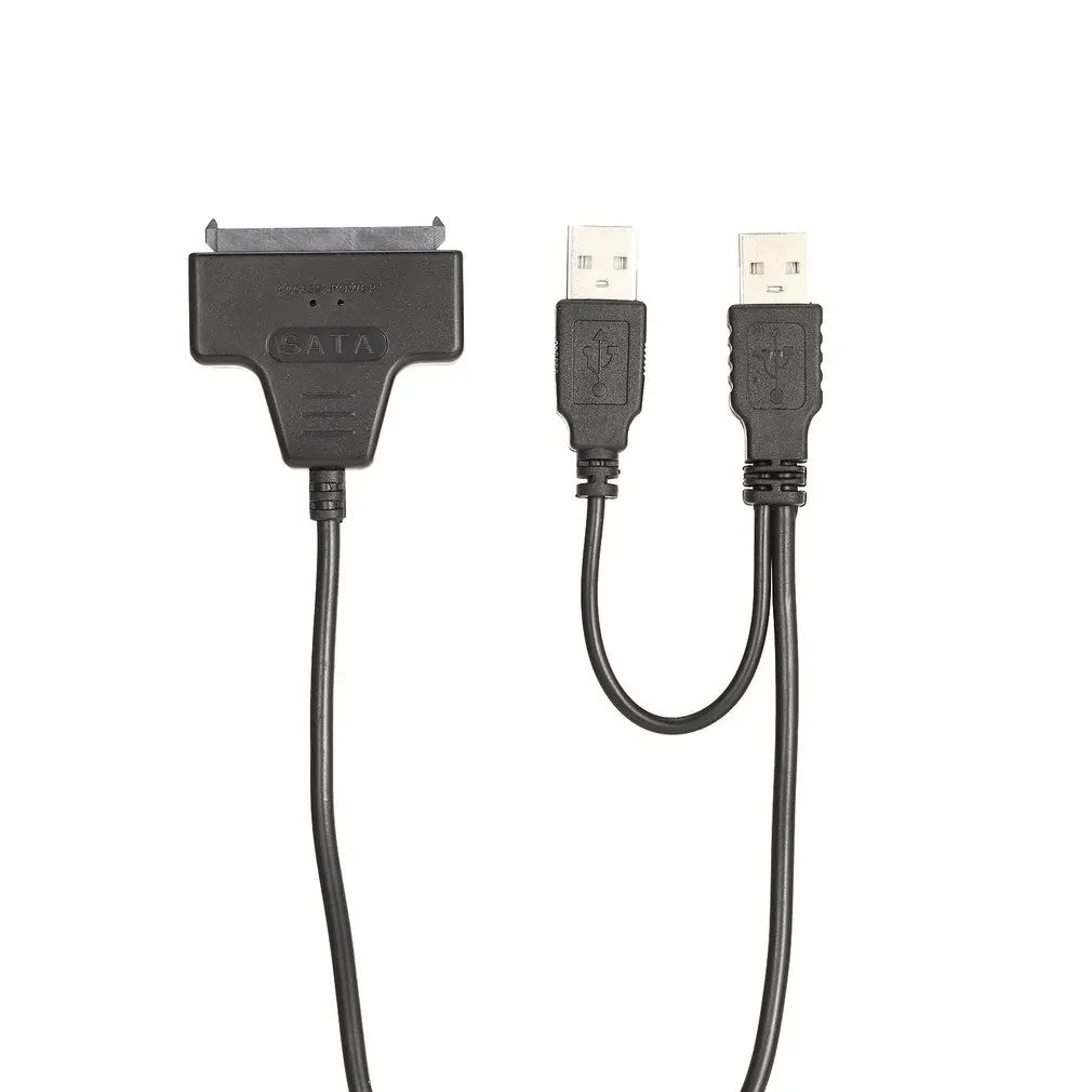 Usb2.0/Usb3.0 для Sata кабель с жестким приводной удлинитель для легкого привода с двумя портами Usb блок питания 7+ 15