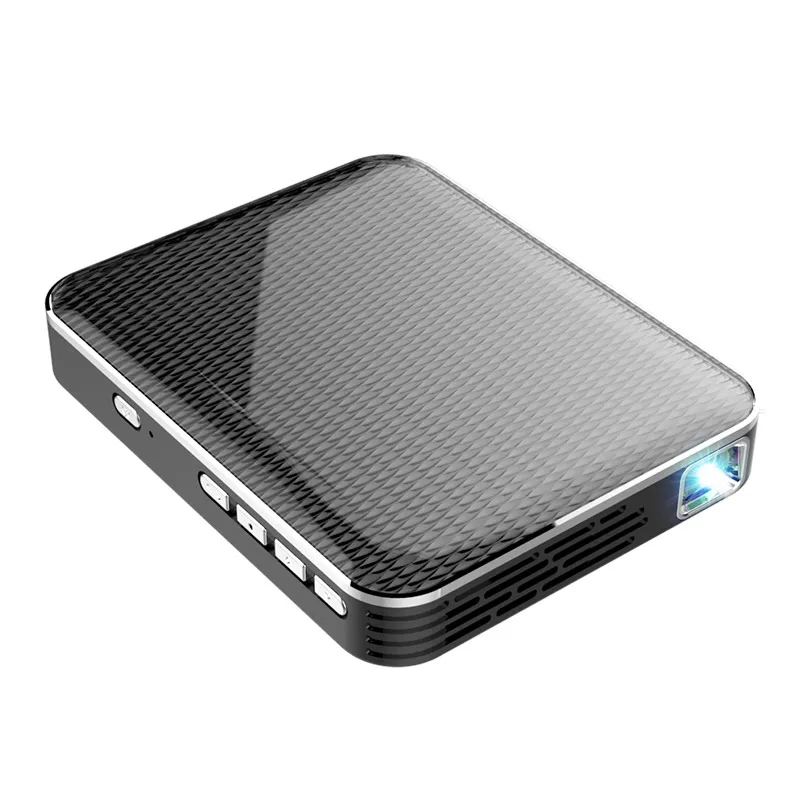 ALSTON мини-проектор P6, встроенный аккумулятор 2500 мАч, поддержка HDMI 1080 P, Портативный кинотеатр