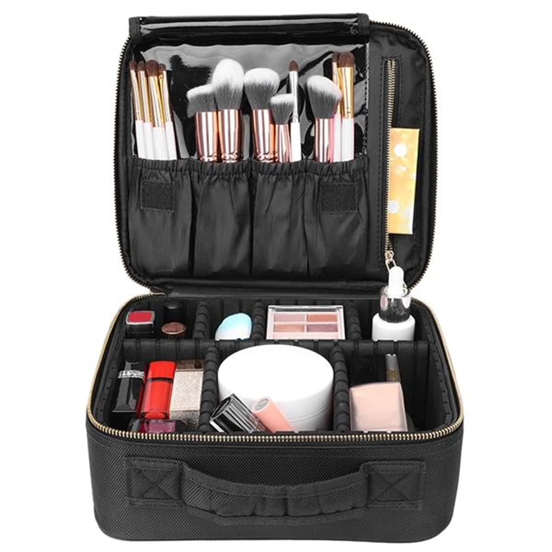 

Professional Cosmetic Outdoor Makeup Bag Organizer Makeup Boxes Bag Wash Toiletry Make Up Organizer Travel Storage Bag Suitcases