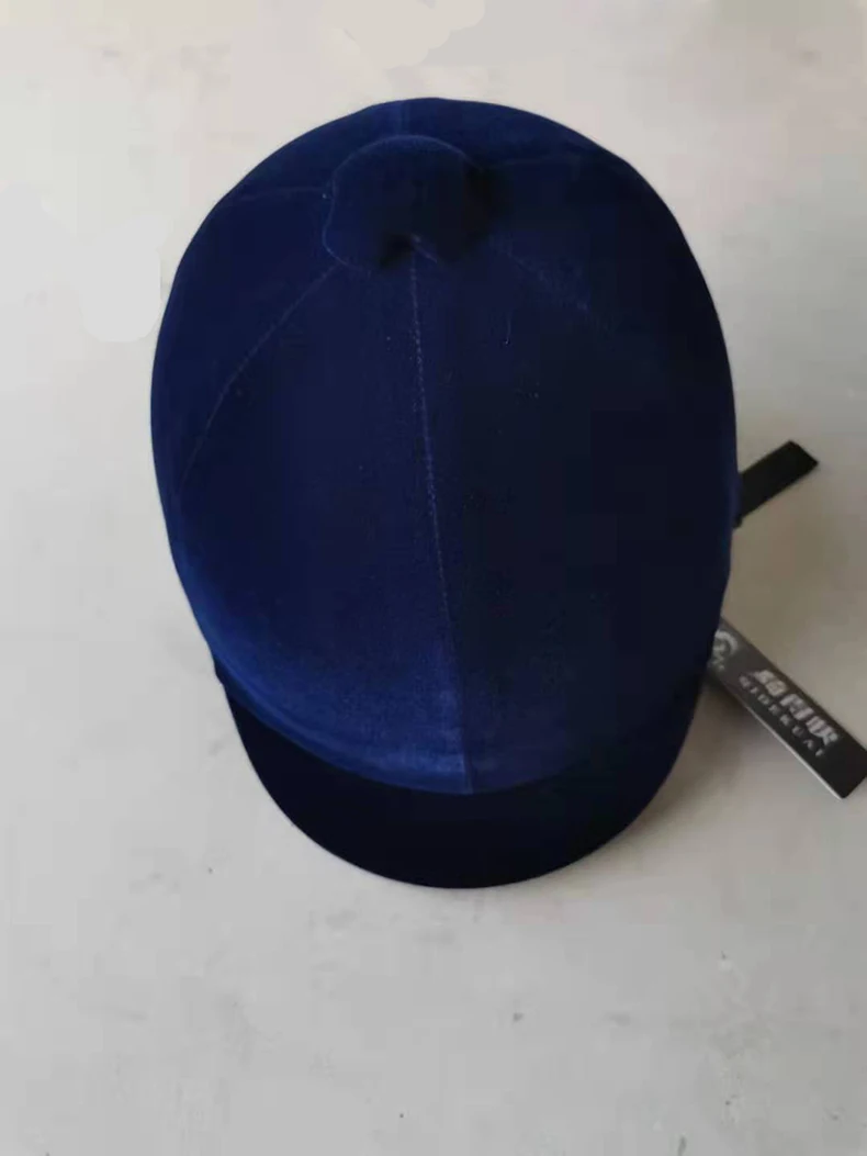 Children Horse Riding Helmet Classic Velvet Equestrian Kids Equipments Safe Cap Cheval Knight Car Motorcycle Protecting Helmet