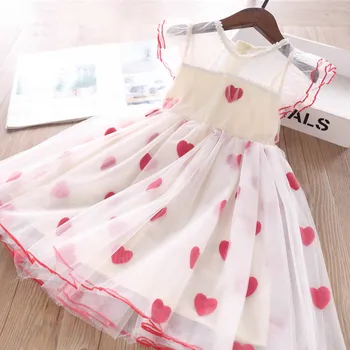 

2020 Summer Girls Lace Collar Embroidered Dress Children's Dress Children's Clothing Wholesale