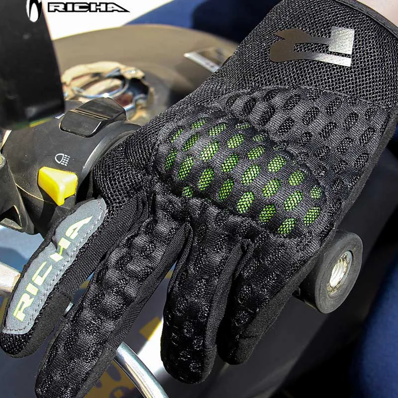 RICHA ���� �޽� ��⼺ ���� rcycle �¸� �尩 ���� rbike �尩 Luva guantes ���� ���̴� Ÿ�� TPR ��ȣ ��ġ ��ũ��