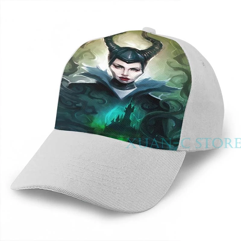 MALEFICENT баскетбольная Кепка(6) мужская и женская модная черная шляпа унисекс с принтом - Цвет: Gray