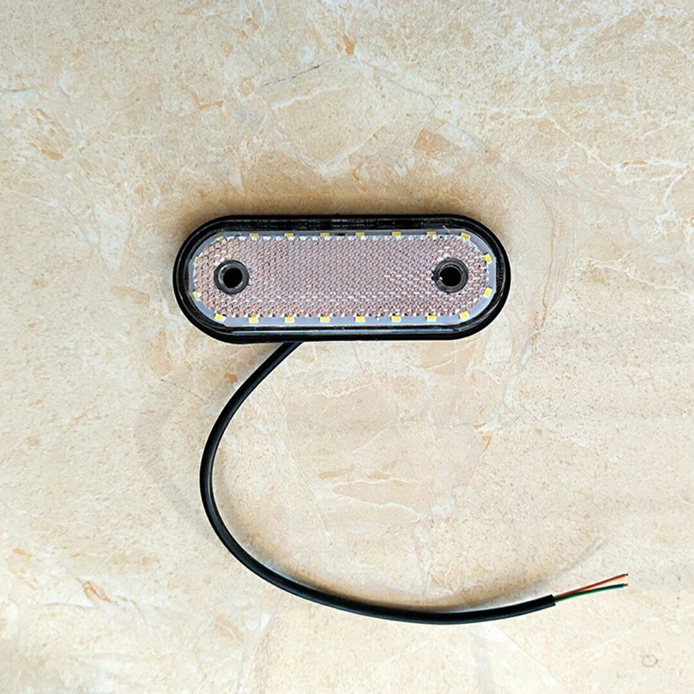 Желтый корпус желтый светильник габаритный боковой маркер светодиодный 24 В