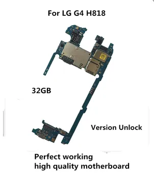 

Tested Full Work Original Unlock Motherboard Electronic Panel For LG G4 H818