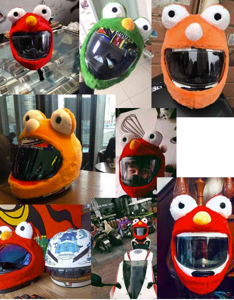 Housse De Casque Moto Fun Et Colorée – Protection & Style Personnalisé, Cadeau Idéal Motard (Sans Casque)