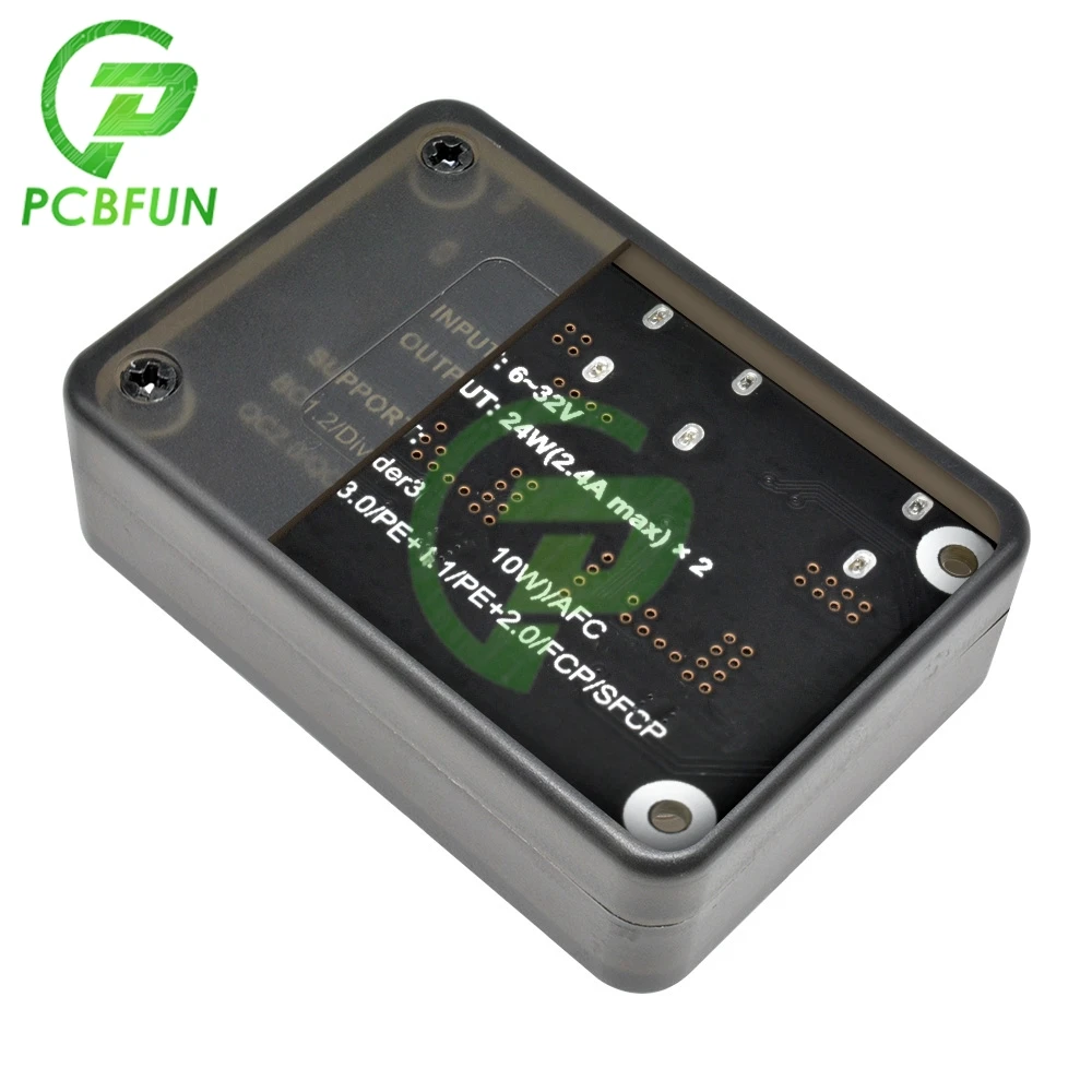 Car Charger Dual USB Fast Input 6V-30V Single Port 18W for QC2.0 QC3.0 QC 2.0 3.0 Car Vehicle Board usb charger