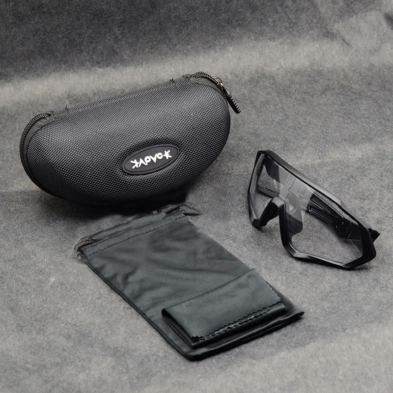 Cycling Sunglasses Sport Photochromic Eyewear Bicycle MTB Road Clear Hot-Sale Women Tr90 UV400 Discoloration Men Bicycle Goggles