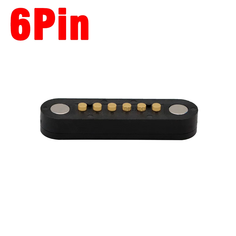 1 пара магнитный разъем Pogo Pin 6-контактный шаг 3 0 мм SMT штекер гнездо 1A зарядка