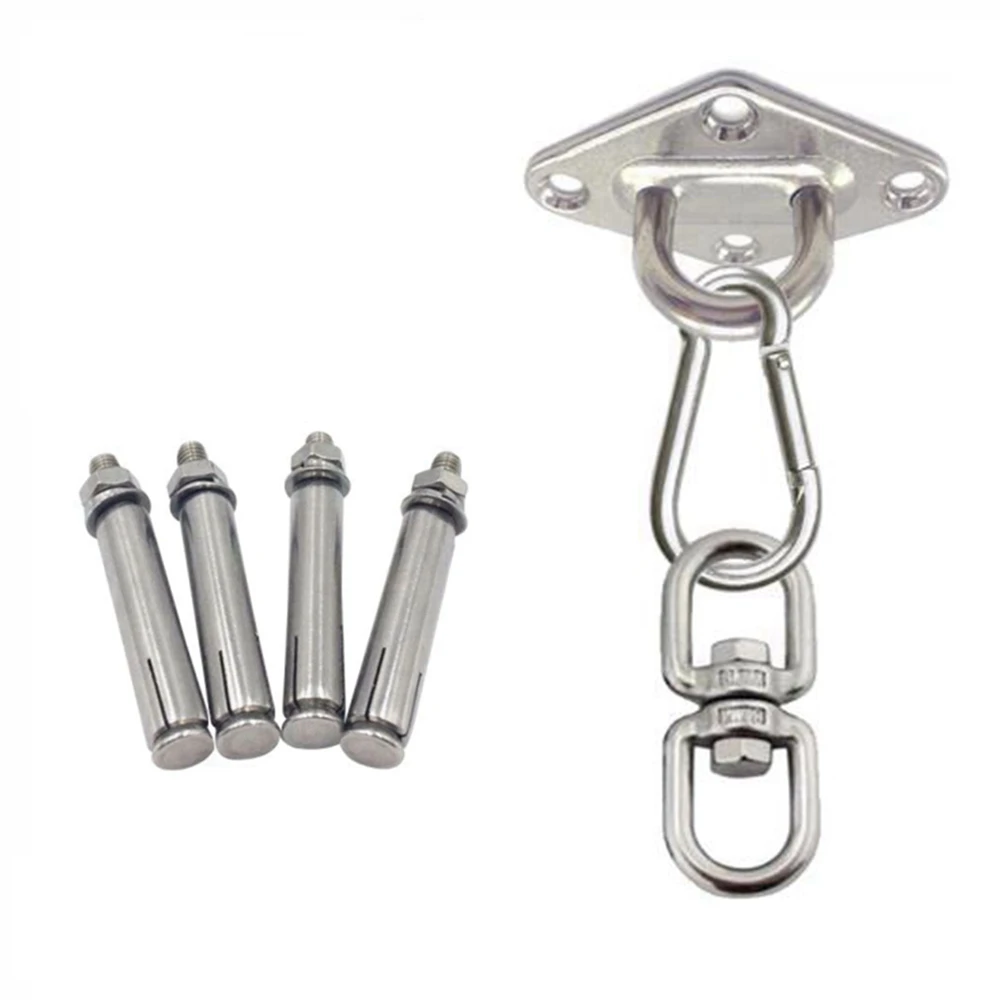 Swing Hook Hammock Bracket Suspension Hook Sex Swing Hanger Buckle Ceiling Mount Kit Accessories For Hanging Chair Aerial Yoga 