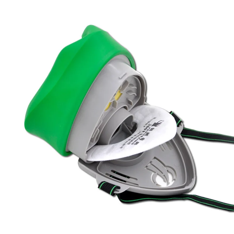 Demi-masque réutilisable avec filtres - Lot de 10 à 30 filtres