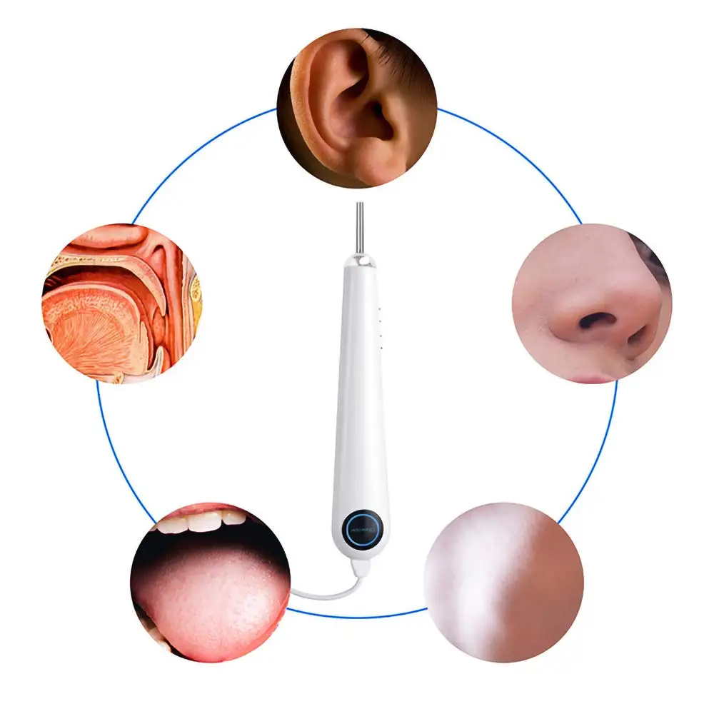 3.9mm Video Otoscopio Digital IP67 Ear Endoscopy Camera Medical Otoscope Nose Cleaning Endoscope with 7 Inch Screen Photo Record