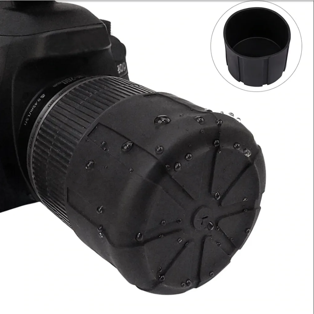 Водонепроницаемый Универсальный Анти-пыль Fallproof SLR Камера Силиконовая Защитная крышка объектива для DSLR защитный DSLR задняя крышка для объектива