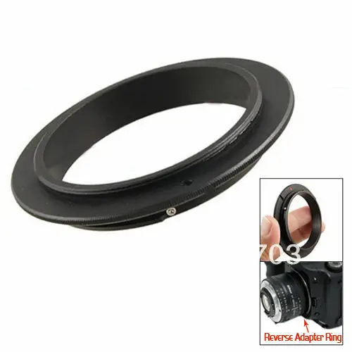 AI-49 52 55 58 62 67 72 77 мм Макро Обратный переходное кольцо для Nikon d3 d5 d90 d300 d500 d600 d750 d800 d3100
