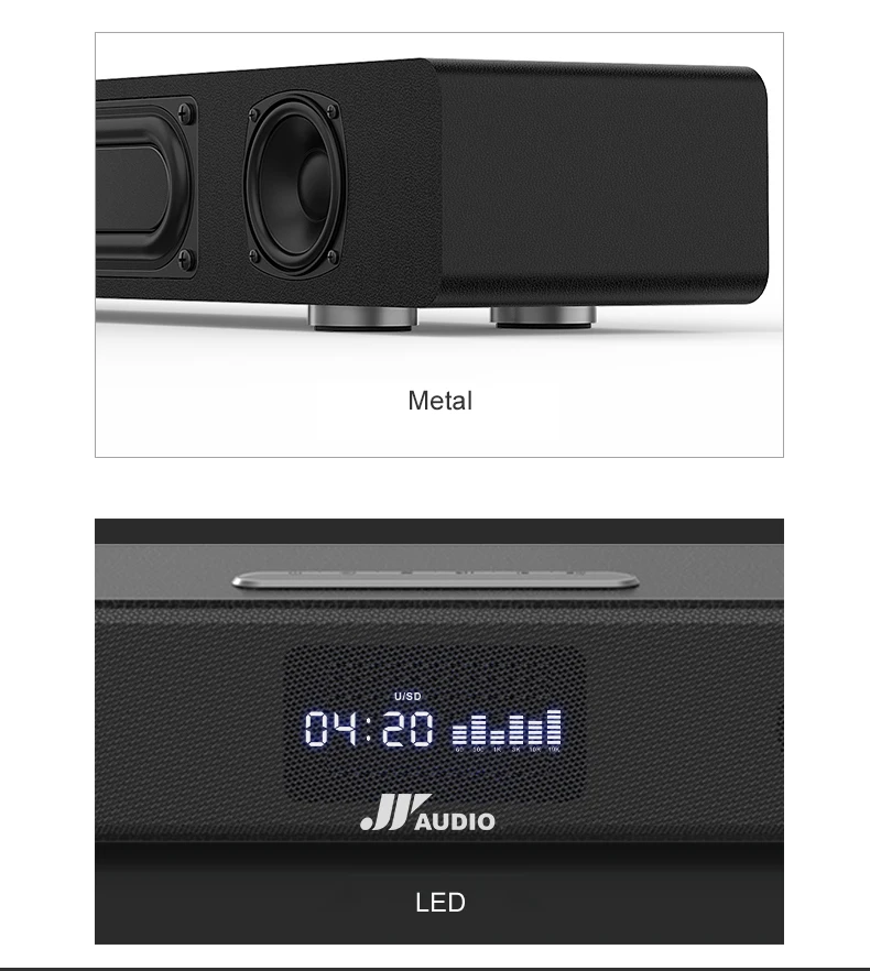 JY AUDIO A9 Bluetooth Саундбар 5 1 объемный звук домашний кинотеатр 8 единиц