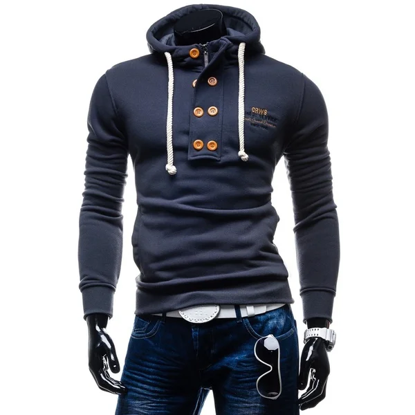 

2019 New Brand Men's Spring Autumn Hoodies & Sweatshirts Casual Cotton Solid Men Sweatshirts Size S- XXXL F135