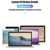 Складная Настольная подставка Для Ноутбука Нескользящий Силикон Для Macbook Pro Air 13 14 Держатель Поддержка Ноутбука Кулер Аксессуары Для ноутбуков