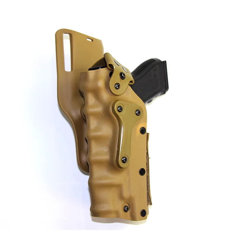 sand holster Тактическая левая/правая рука пистолет кобура для Glock Beretta M92 Colt 1911 P226 Пистолет Падение Ноги Кобура страйкбольный Охотничий пояс Пистолет Чехол - Цвет: sand holster