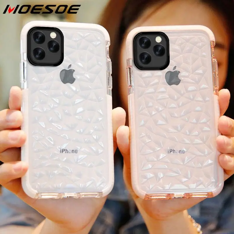 Мягкий прозрачный чехол из ТПУ для iPhone 11 12 Pro X XR XS Max 7 8 6 6s Plus SE 2020 | Мобильные