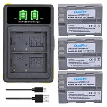 3pc x 1800mAh EN-EL3E EN EL3e Li-ion batterie + chargeur USB avec Port de Type C pour Nikon D70 D70S D80 D90 D100 D200 D300 D300S D700
