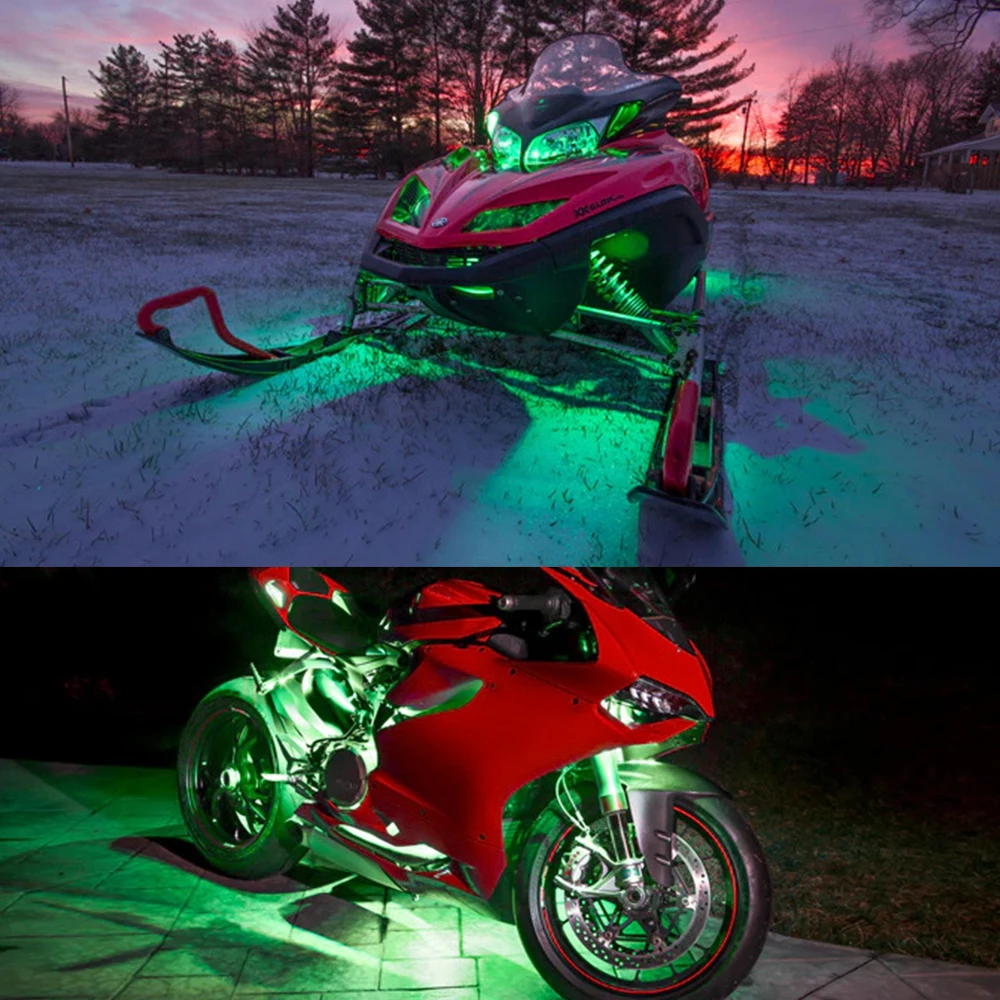 KKMOON 6 шт. 36 светодиодный многоцветный RGB свет комплект беспроводной пульт дистанционного управления акцент освещение комплект подходит для всех 12 В мотоцикл автомобиль ATV внедорожник