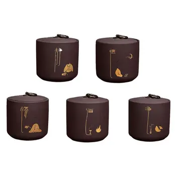 

Ceramic tea cans moisture-proof and durable kitchen ceramic storage tanks. PXPC