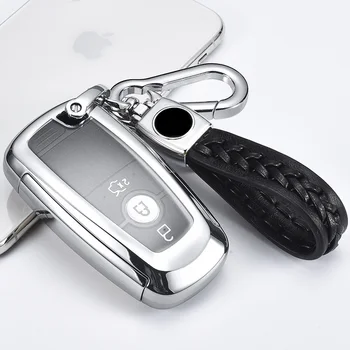 

2020 new car key case FOR Ford EcoSport Fusion Mondeo Edge Mustang Expedition F-150 F-250 F-350 F-450 car styling key cover