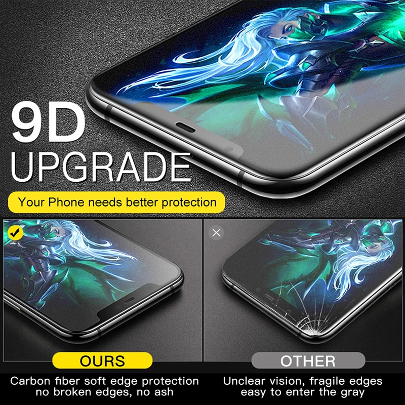 9D-Matte-Frosted-Tempered-Glass-for-Xiaomi-Mi-9-8-SE-A2-Lite-5X-6X-Pocophone (4)